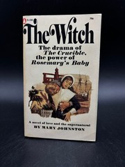 Mary Johnston THE WITCH vintage 1970s PB