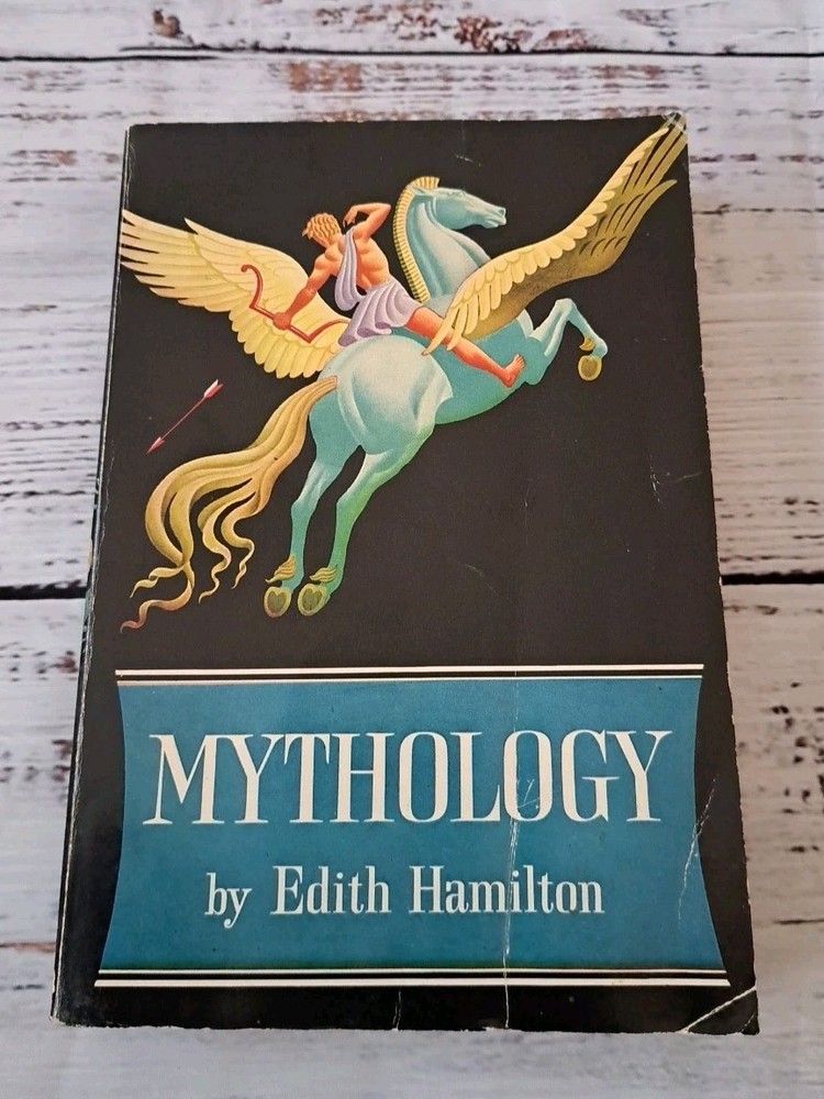 MYTHOLOGY BY EDITH HAMILTON / C. 1942 / PAPERBACK