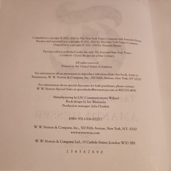 The Essential New York Times Cookbook: The Recipes of Record hardcover, hesser