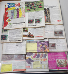 Lot of 12 Vintage Organic Gardening and Farming Magazines 1974 January-December
