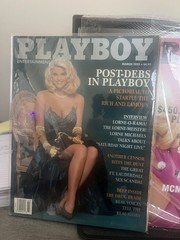 Lot of 3 Playboy Anna Nicole Smith Issues