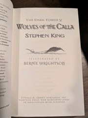 Stephen King—The Dark Tower V: Wolves of the Calla (NEW 1st Ed. & Print)