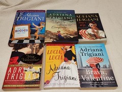 Lot of 6 Adriana Trigiani Books featuring Valentine plus others