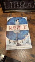 Neverwhere – Neil Gaiman, William Morrow, Hardcover SIGNED