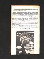 INSTANT REPLAY, THE GREEN BAY DIARY OF JERRY KRAMER, PAPERBACK, 1965, 240 PAGES