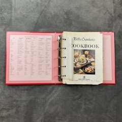 Betty Crocker 40th Anniversary 5 Ring Binder Hardcover Cookbook 432 Pages 1991
