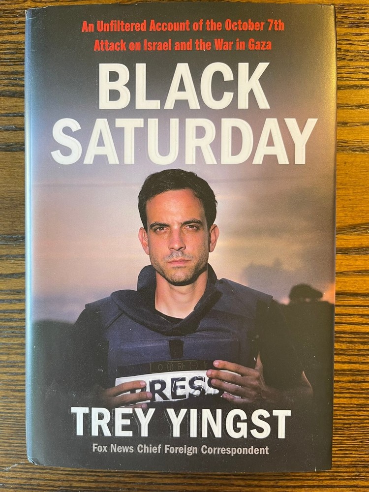 Black Saturday by Trey Yingst Nonfiction October 7th Attack Israel Gaza: VG