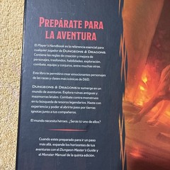 D&D DungeonMaster’s Guide / Player’s Handbook (2020 – Spanish Edition)