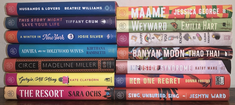 Book of the Month (BOTM) Lot of 14 HCDJ – Various Titles, Authors, & Genres