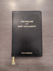 Douay-Rheims Psalms And New Testament Baronius Press Faux Leather Catholic