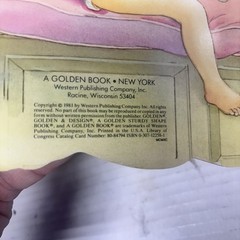 Children’s Golden Sturdy Shape Book ~ MY GOODNIGHT BOOK Eloise Wilkin 1981