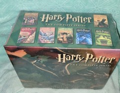 Harry Potter The COMPLETE SERIES JK Rowling Box Set Books & HOGWARTS NEW SEALED