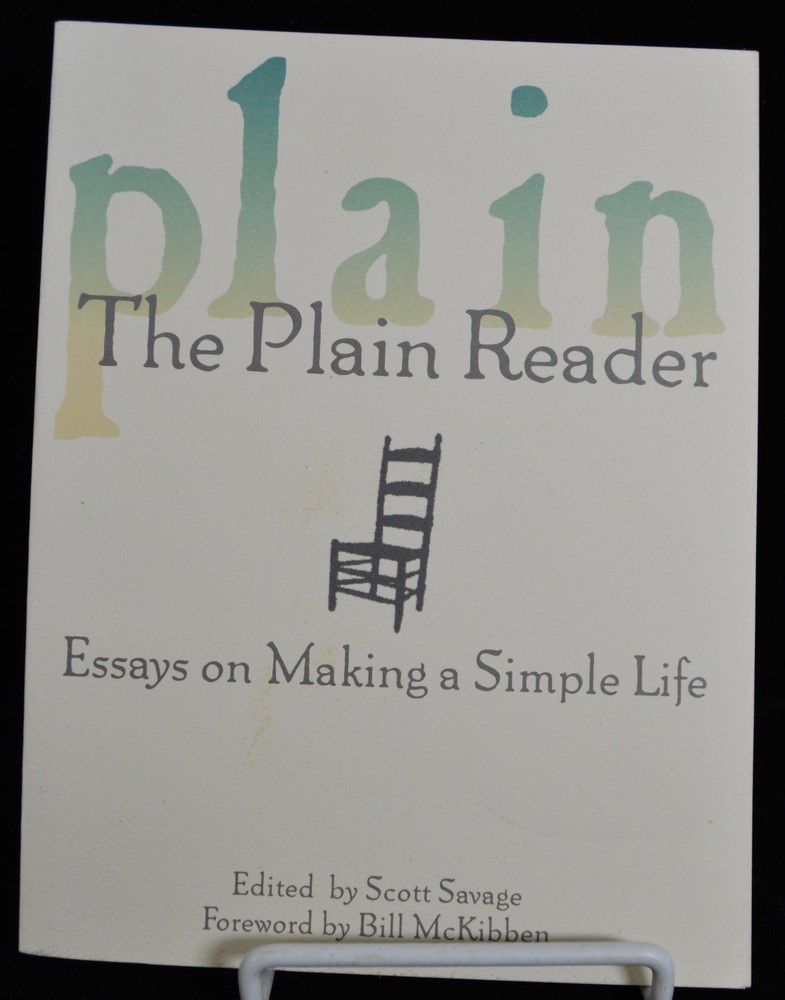 THE PLAIN READER Essays Ed. By Scott Savage 1998 Paperback New Unread