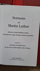 Sermons of Martin Luther Books 8 Volumes John Lenker Baker Book House