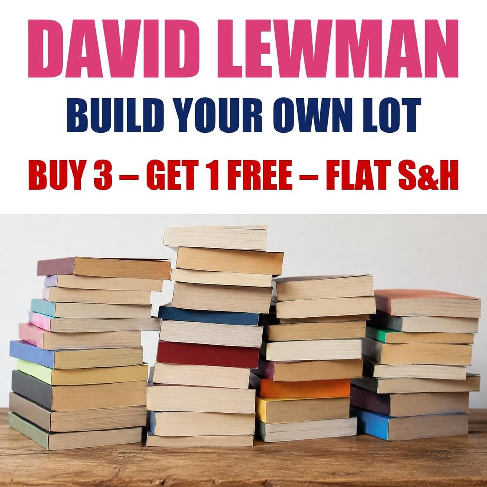 David Lewman Paperback Books – Build Your Own Book Lot – Flat Shipping