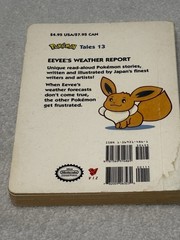 Pokemon Tales 13 Eevee’s Weather Report Vintage HC Kids Book (2000) || pre-owned