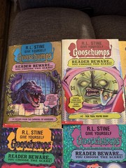Vtg 90’s Goosebumps Book Lot Of 9 Reader Beware You Choose The Scare – RL Stine