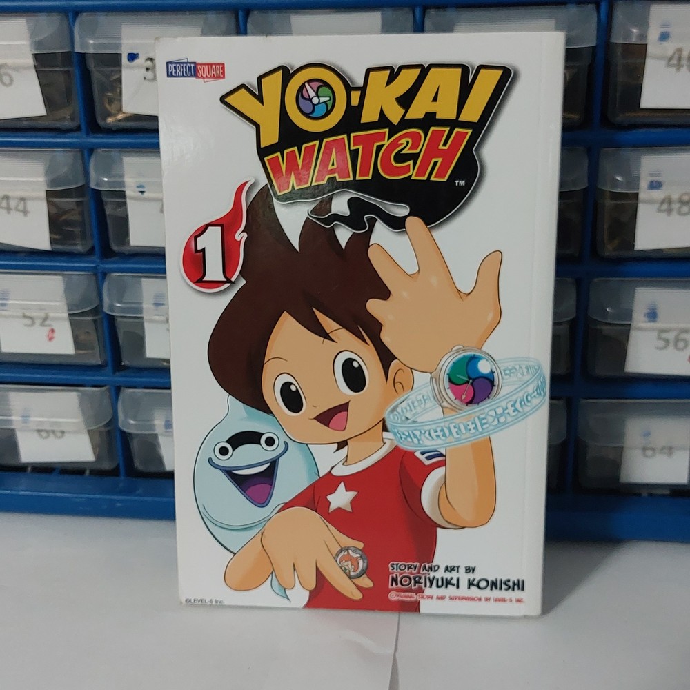 Yo Kai Watch Vol 1 Manga by Noriyuki Konishi Viz Media Perfect Square All Ages