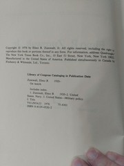 Nixon Cold War military policy book, On Watch: A Memoir Elmo R Zumwalt Jr. HCDJ
