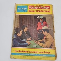 19 BASTEI Wildwest-Roman Western Pulp Fiction German Booklets Books 1960-70’s
