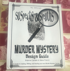 Suspects & Sleuths Murder Mystery Design Guide Dinner Party Games PB 2010