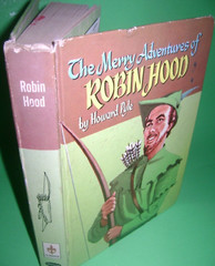 The Merry Adventures of Robin Hood Howard Pyle Vintage Whitman Books 1955