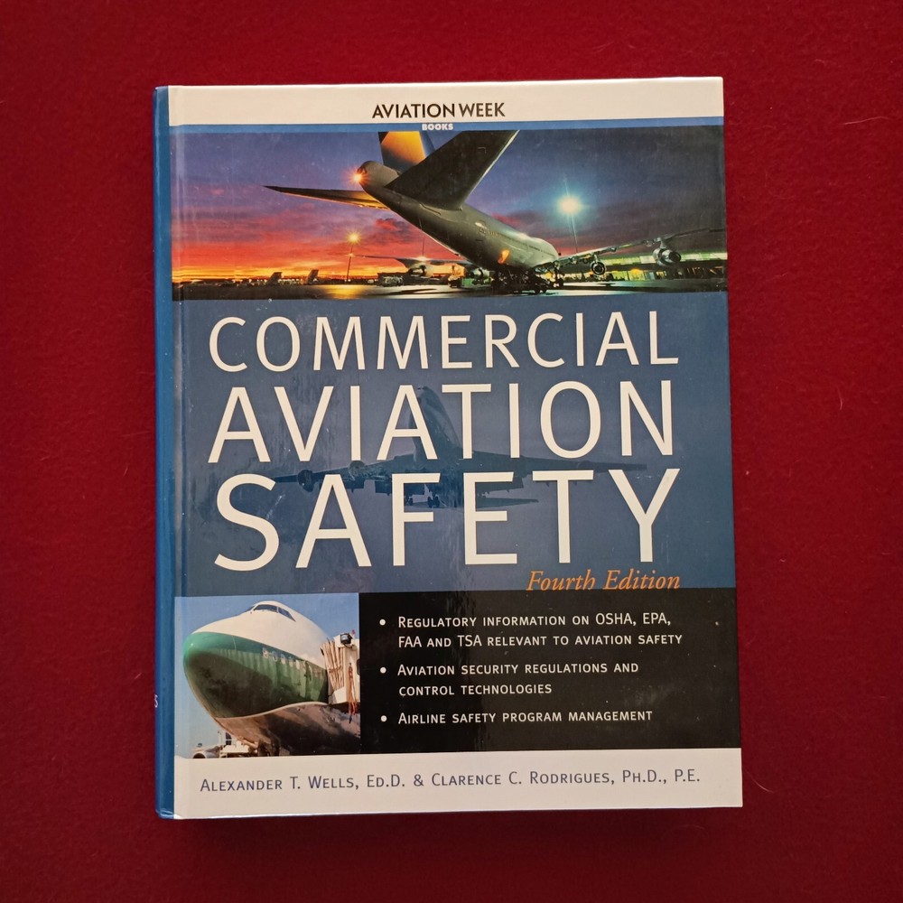 Commercial Aviation Safety by Wells Rodrigues and Clarence 4th edition Hardcover