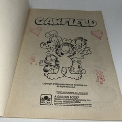 Garfield 1988 A Coloring Book Golden 31 Pages Vintage Used See Pics/80