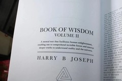 Book of Wisdom Volumes 1 & 2 by Harry B. Joseph 2-Book Spiritual Set USA Stock
