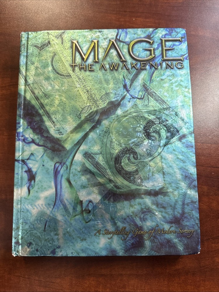 !Mage The Awakening ,Storytelling Game Of Modern Sorcery World Darkness Book
