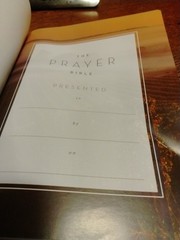 The Prayer Bible Pray Gods Wor – Leather Bound – GOOD CLEAN