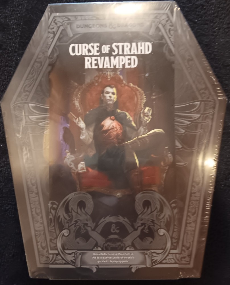 CURSE OF STRAHD REVAMPED Premium Edition Dungeons & Dragons 5E Unused complete