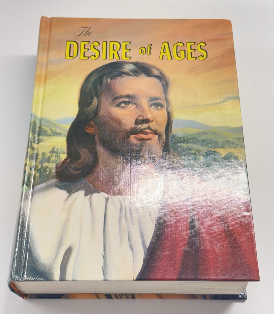 The Desire Of Ages By Ellen G. White 1964 Hardcover Illustrated Book 800 Pages