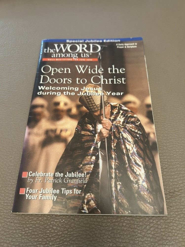 The Word Among Us Daily Meditations June 2000 Jubilee Edition Catholic Vintage