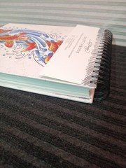 Ed Hardy Koi Fish 9.5″x11.4″ Sketchbook Acid-Free 100 Sheets With 50 Stickers