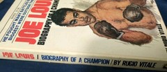 Joe Louis Biography of a Champion by Rugio Vitale PB Book 1979 BOXING