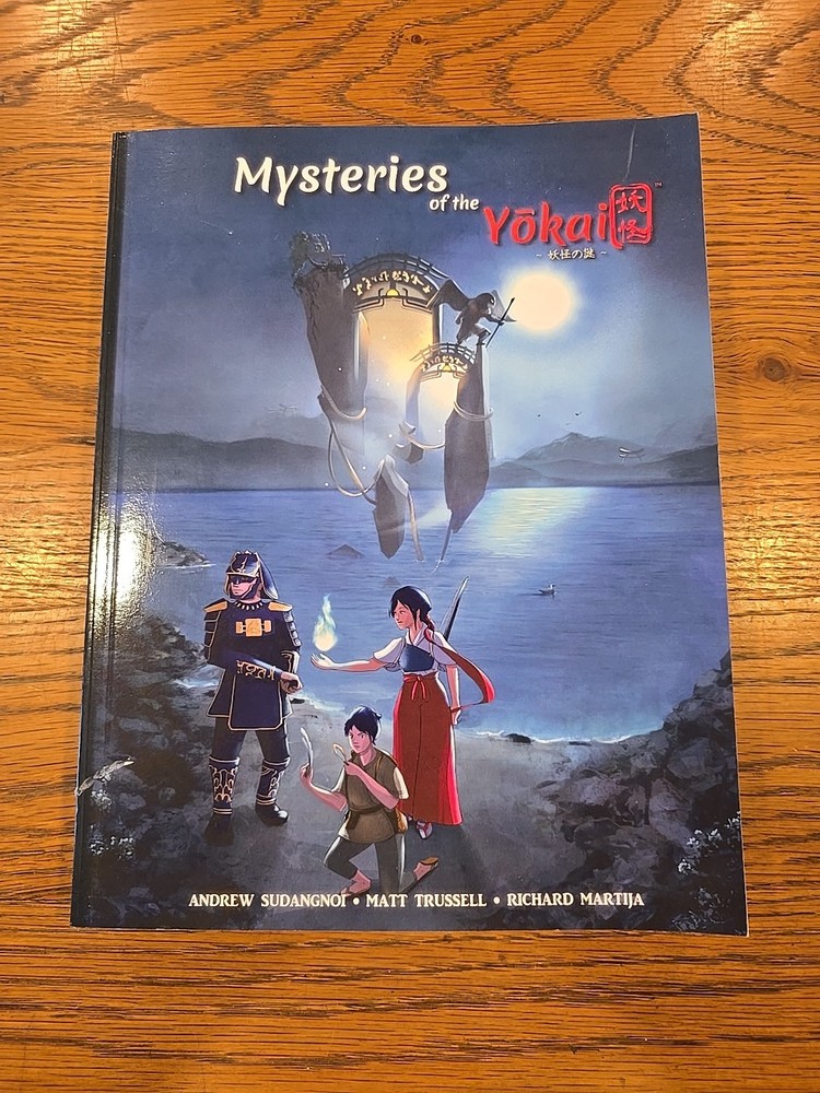 Mysteries Of The Yokai Roll Playing Game Manual Rule Book 392 Pages Paperback
