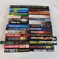 Harlan Coben Lot 29 Mystery Suspense Paperbacks including 11 Myron Bolitar
