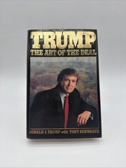 Trump: the Art of the Deal by Donald J. Trump HC/DJ 1987 Vintage Book.