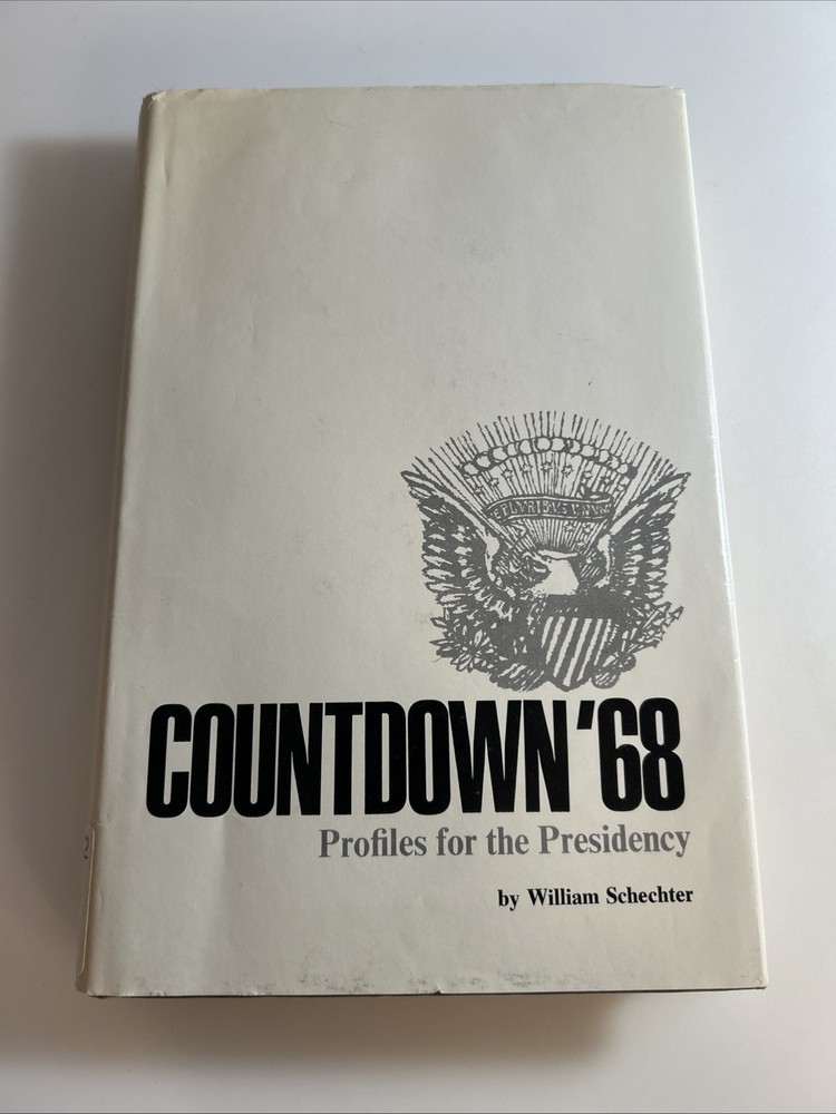Rare 📕 Countdown ‘68 Profiles for the Presidency Schechter Presidential 2928