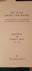 Let It Go Among Our People: Illustrated History of the Bible Charles C. Ryrie