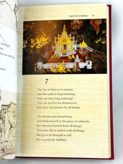 TAO TE CHING by Lao Tzu Deluxe Silkbound Collectible Illustrated Hardcover NEW
