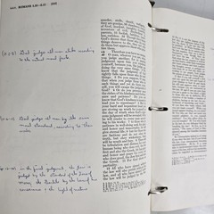 The New Covenant New Testament RSV Wide Margin 3 Ring Binder 1962 Looseleaf