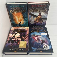 The Trials of Apollo series Near Complete set Rick Riordan 1 2 4 5