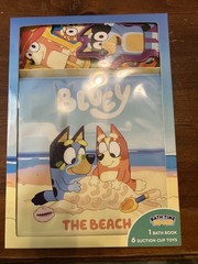 Bluey The Beach Bath Time Books – Activity Books for kids, Bath boo… Bath book