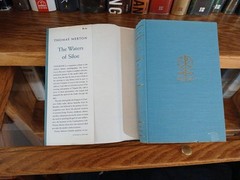 Thomas Merton 2 Books Waters of Siloe & Seven Storey Mountain 1st Print UNREAD