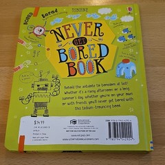EDC Publishing Never Get Bored Book Hardcover by James & Hull Maclaine, Lara Br…