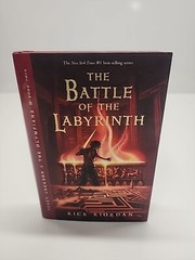 THE BATTLE OF THE LABYRINTH by Rick Riordan HC/DJ First Edition 1st Printing
