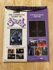 Complete Story Of Ghost Fan Pack Patch Art cards Music Metal Hammer US SELLER