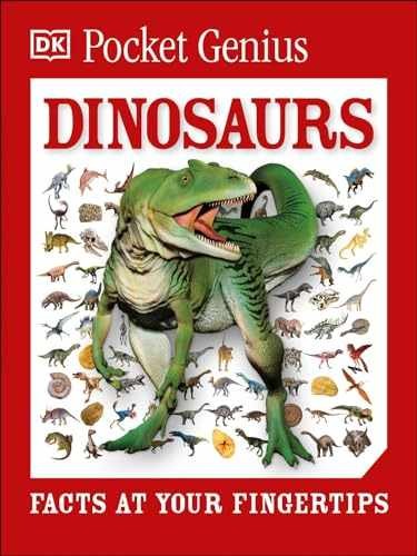 Pocket Genius Dinosaurs: Facts at Your Fingertips – Paperback, by DK – Very Good